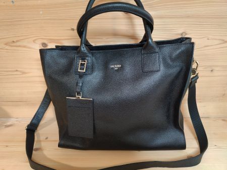 Umhängetasche Picard Damen Leder schwarz gebraucht