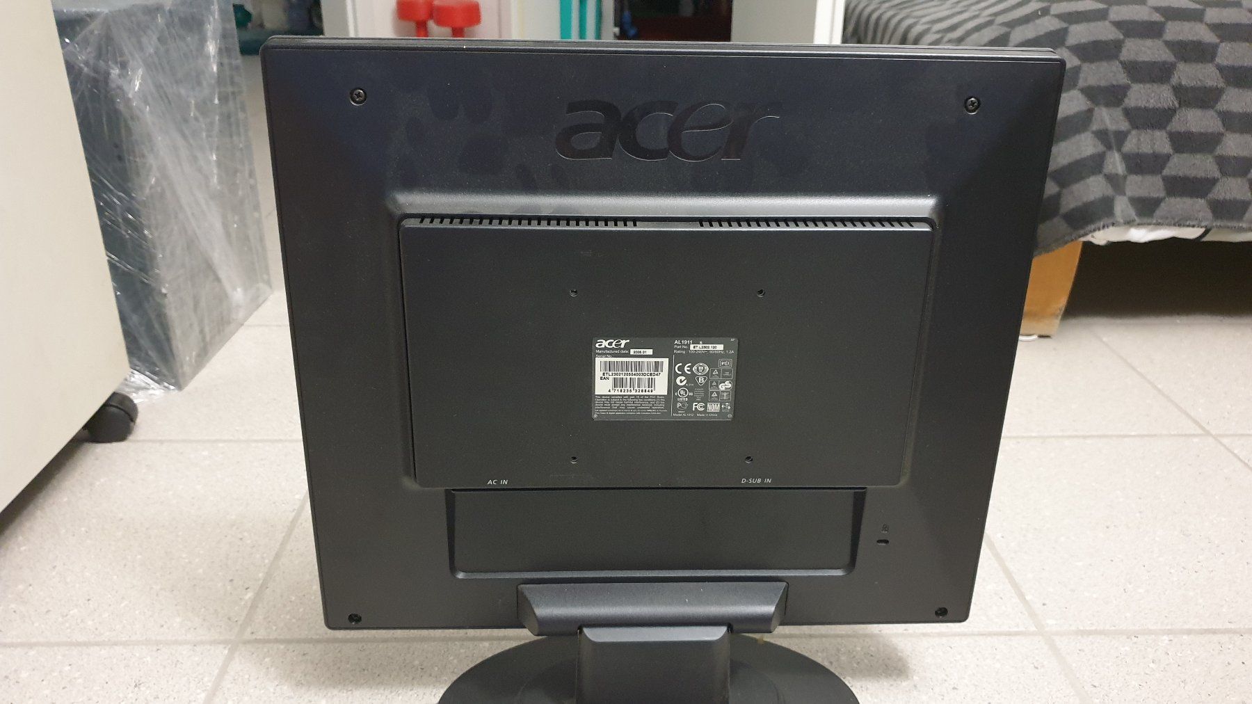 Acer Ecrans: ACER 19" TFT Bildschirm AL1911 – D'occasion à Stäfa par Supertramp73 4