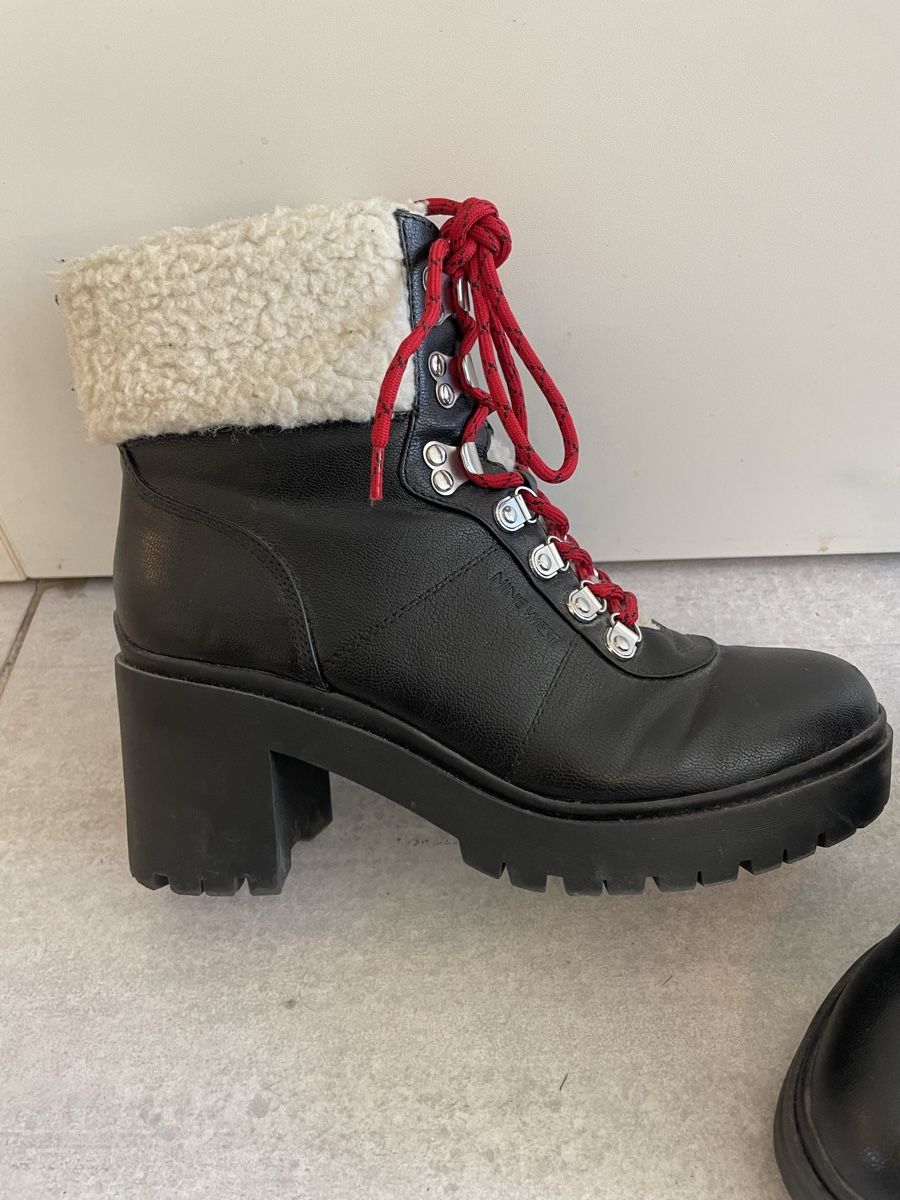 Scarpe da donna: Nine West Leather Boots – Nuovo (secondo la descrizione) da Roche VD venduto da closetcleanse 8