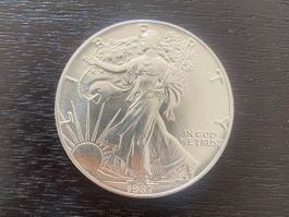American Silver Eagle 1 oz – 1987 unzirkuliert