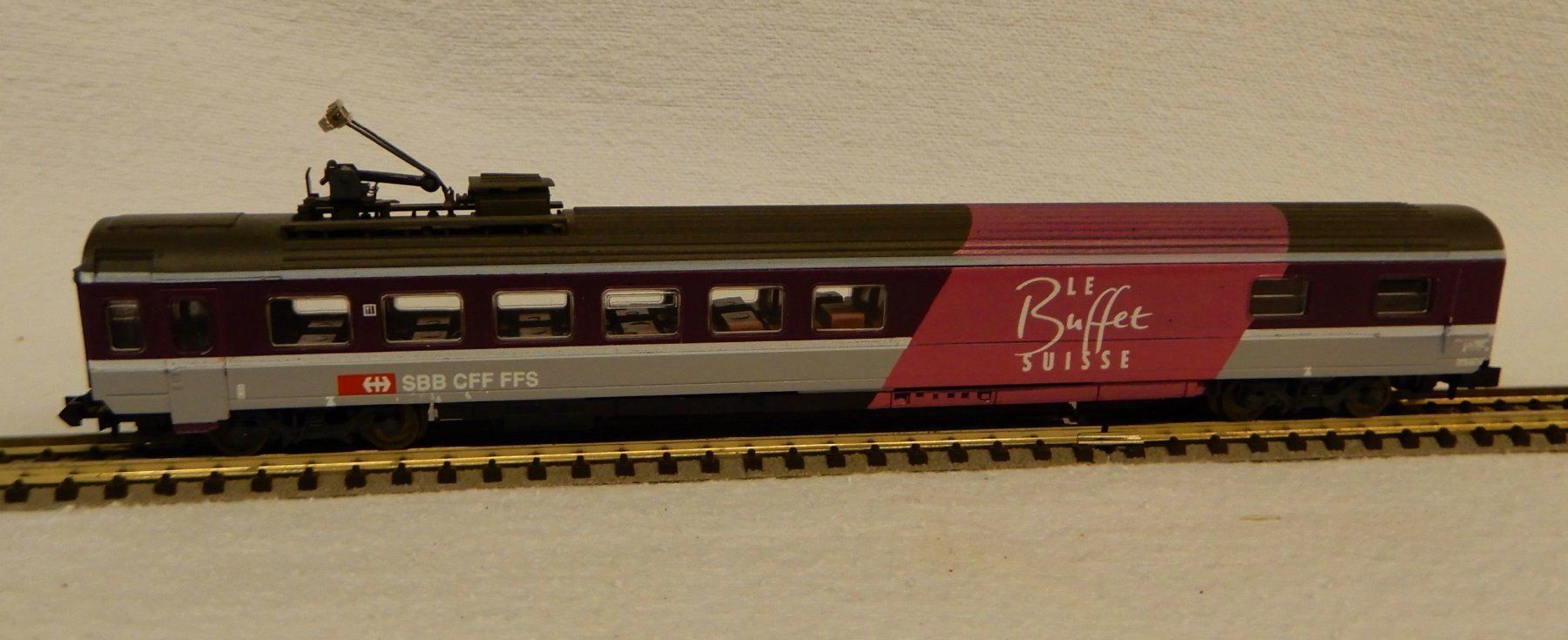 Roco Modelleisenbahnen: Roco / Staiber Speisewagen Spur N – Gebraucht aus Rupperswil von Ropi03 1