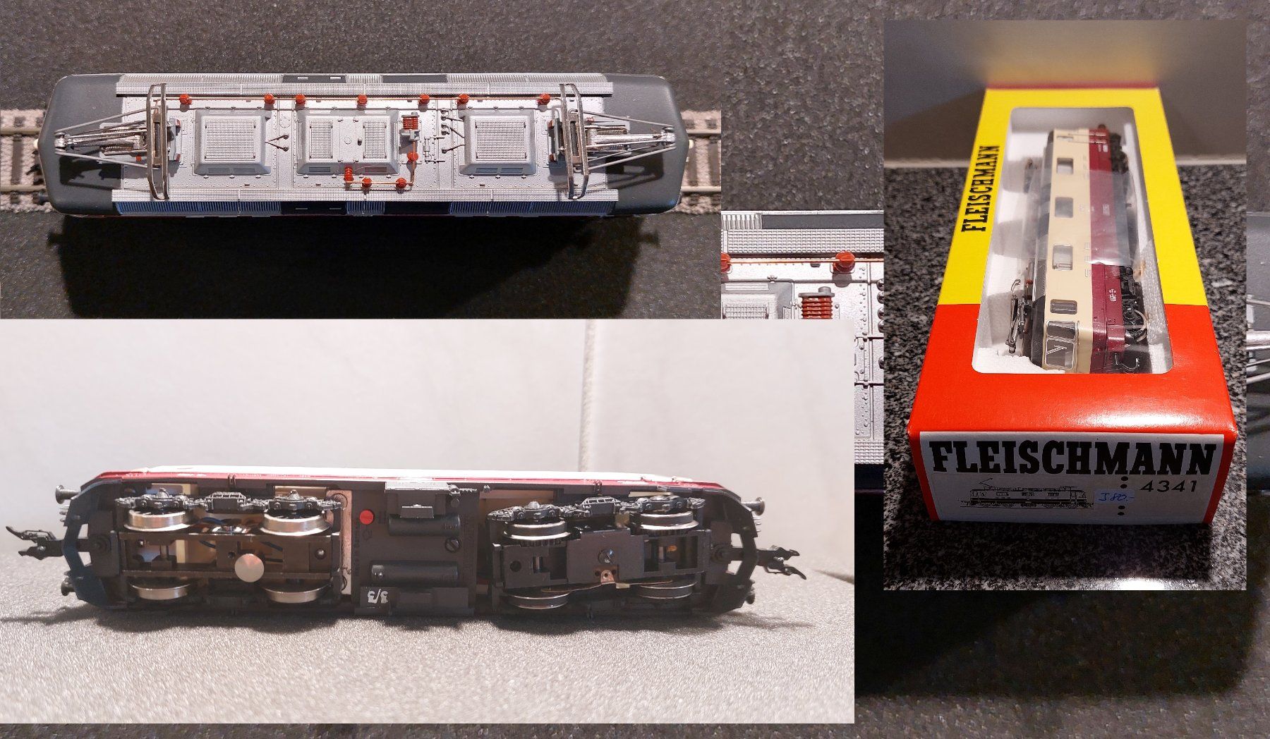 Fleischmann Modellini di ferrovie: Fleischmann 4341 - Re 4/4'' 11156 TEE der SBB CFF FFS – Nuovo e nell'imballaggio originale da Rotkreuz venduto da MOBAHN-1zu87 8