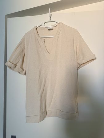T-shirt Zara beige