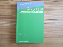 Droit de la communication - Recueil de textes