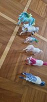 6 Einhorn Figuren diverses Design guter Zustand