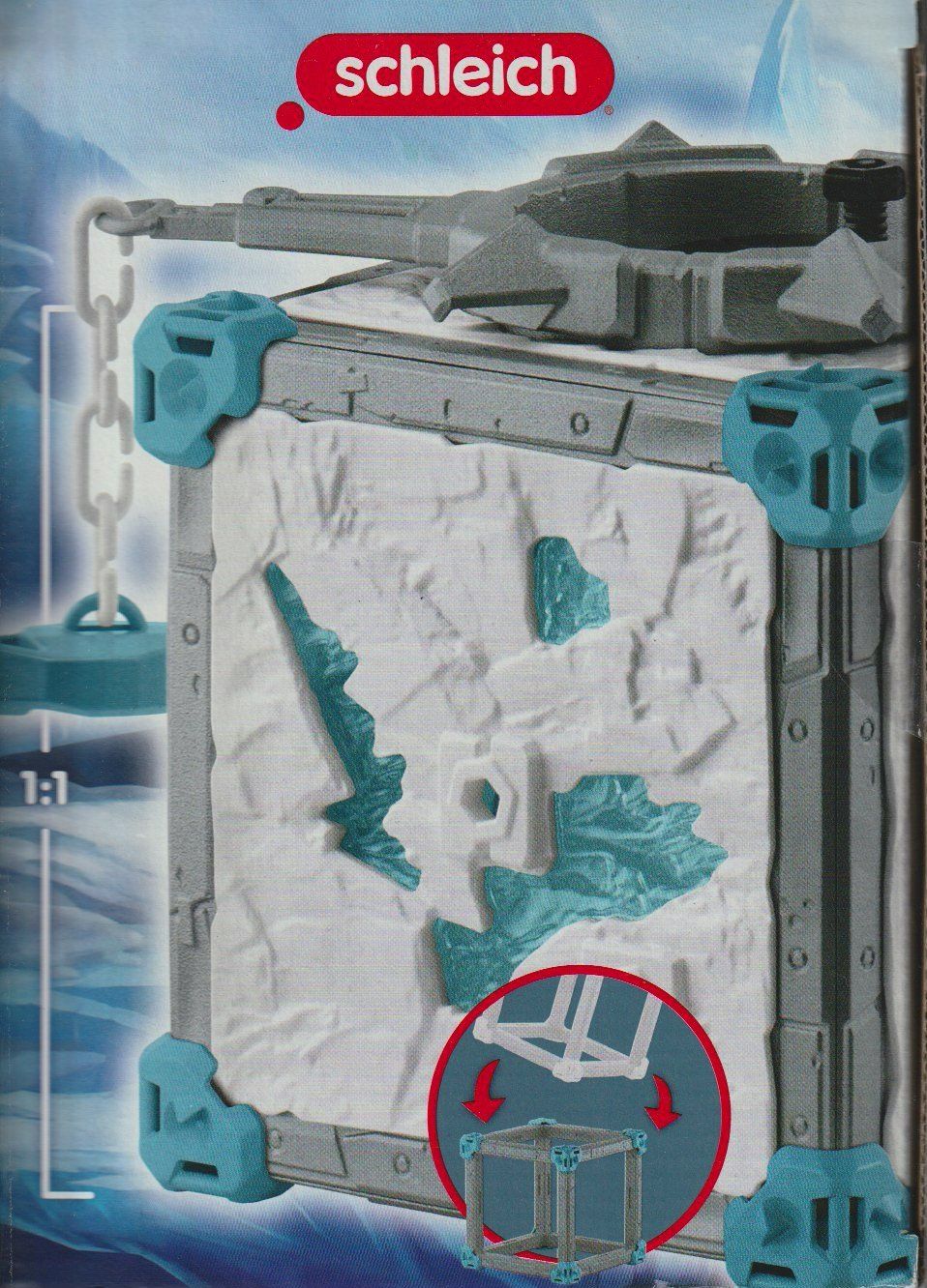 Schleich Spielzeuge: SCHLEICH ELDRADOR CREATURES 42676 BATTLE CAVE : ICE RAT – Neu und originalverpackt aus Vezia von Aquarius_Age 3