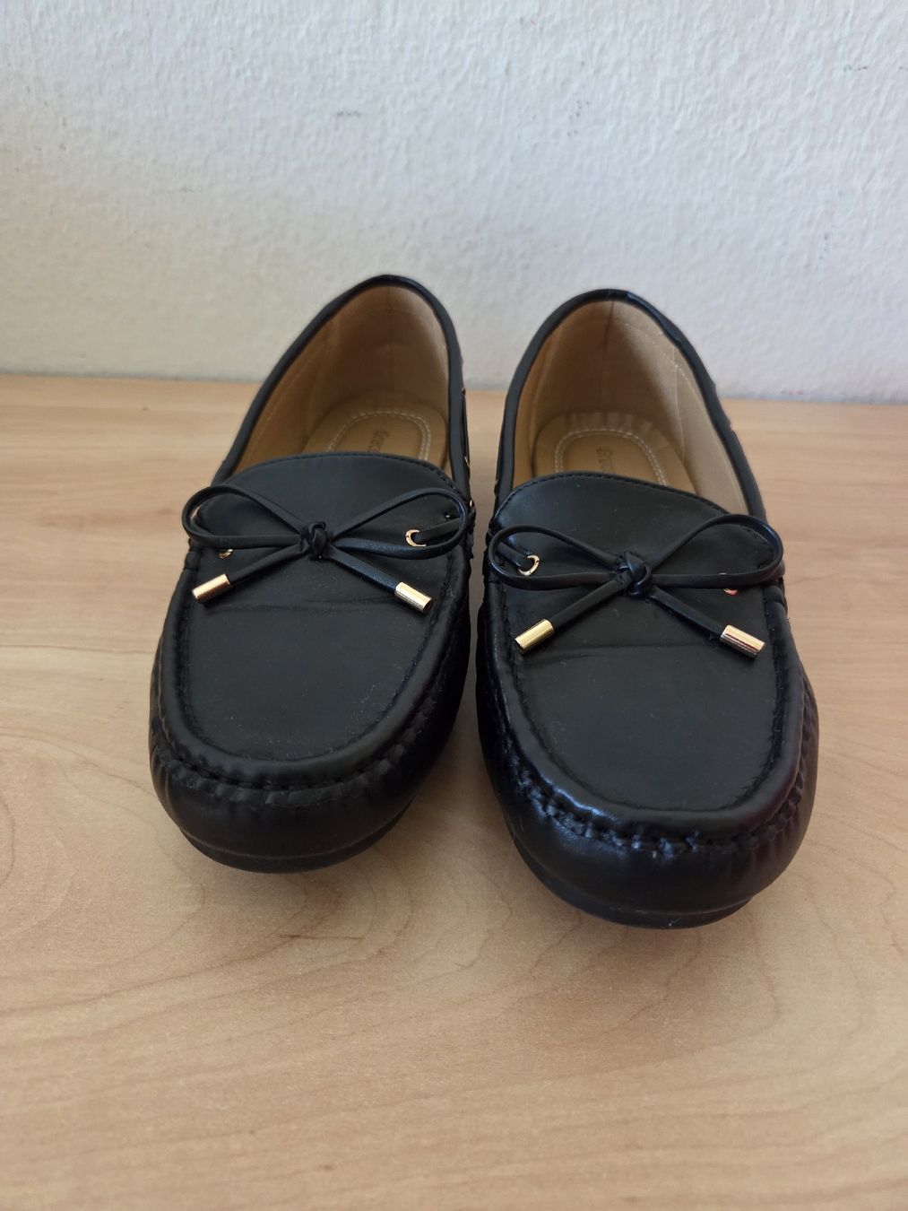 Scarpe da donna: Schwarze Kunstleder Mokassins Gr.39 – Nuovo (secondo la descrizione) da Winterthur venduto da katzen07 1