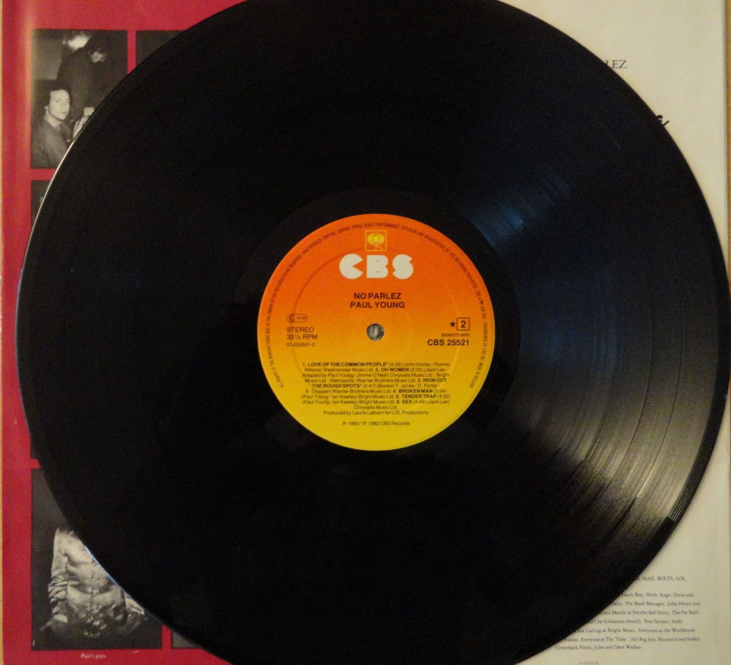 Vinyles: PAUL YOUNG - No parlez – D'occasion à Neftenbach par Verk13 3