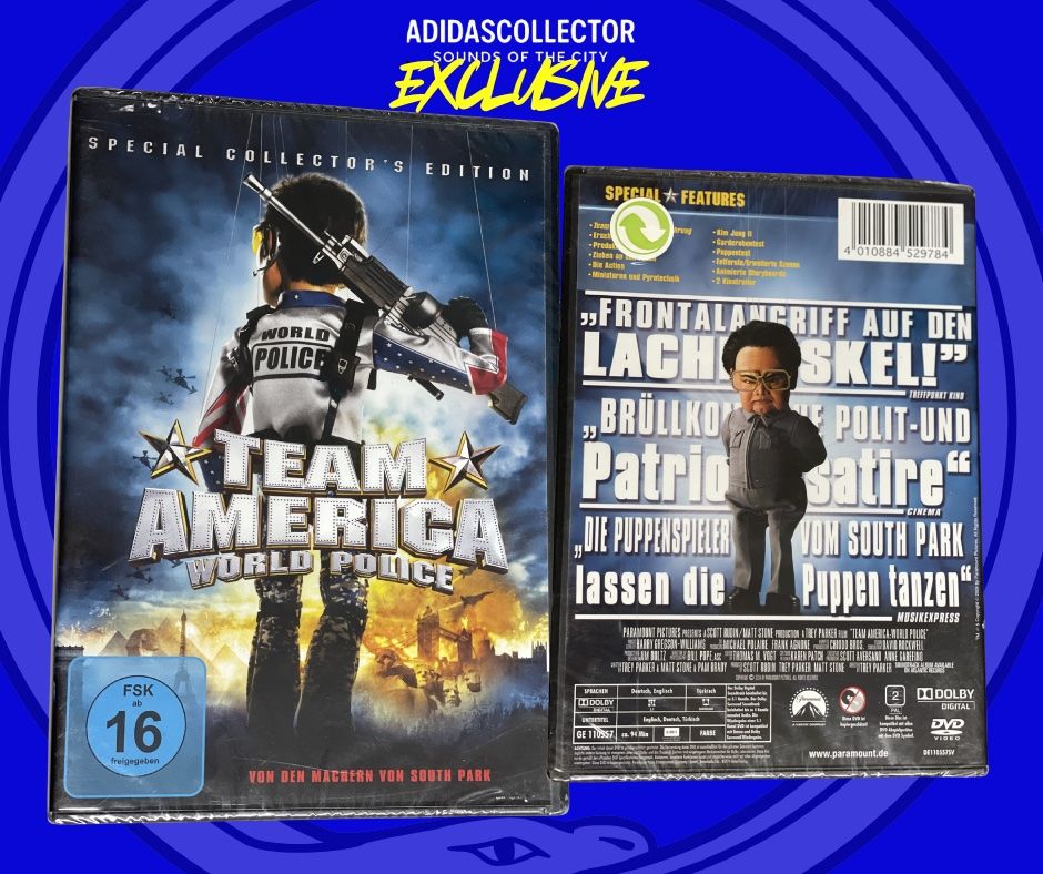 Tutti i DVDs: Team America - World Police – Usato da Muri b. Bern venduto da AdidasCollector