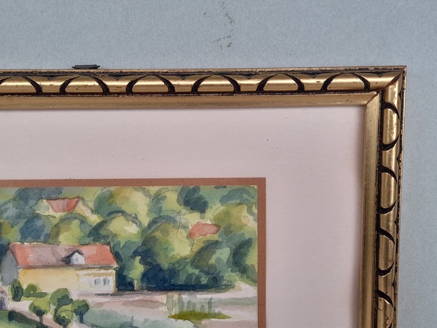 Dipinti: Aquarell " Am alten Rhein " – Usato da Thun venduto da Treff.....e 5