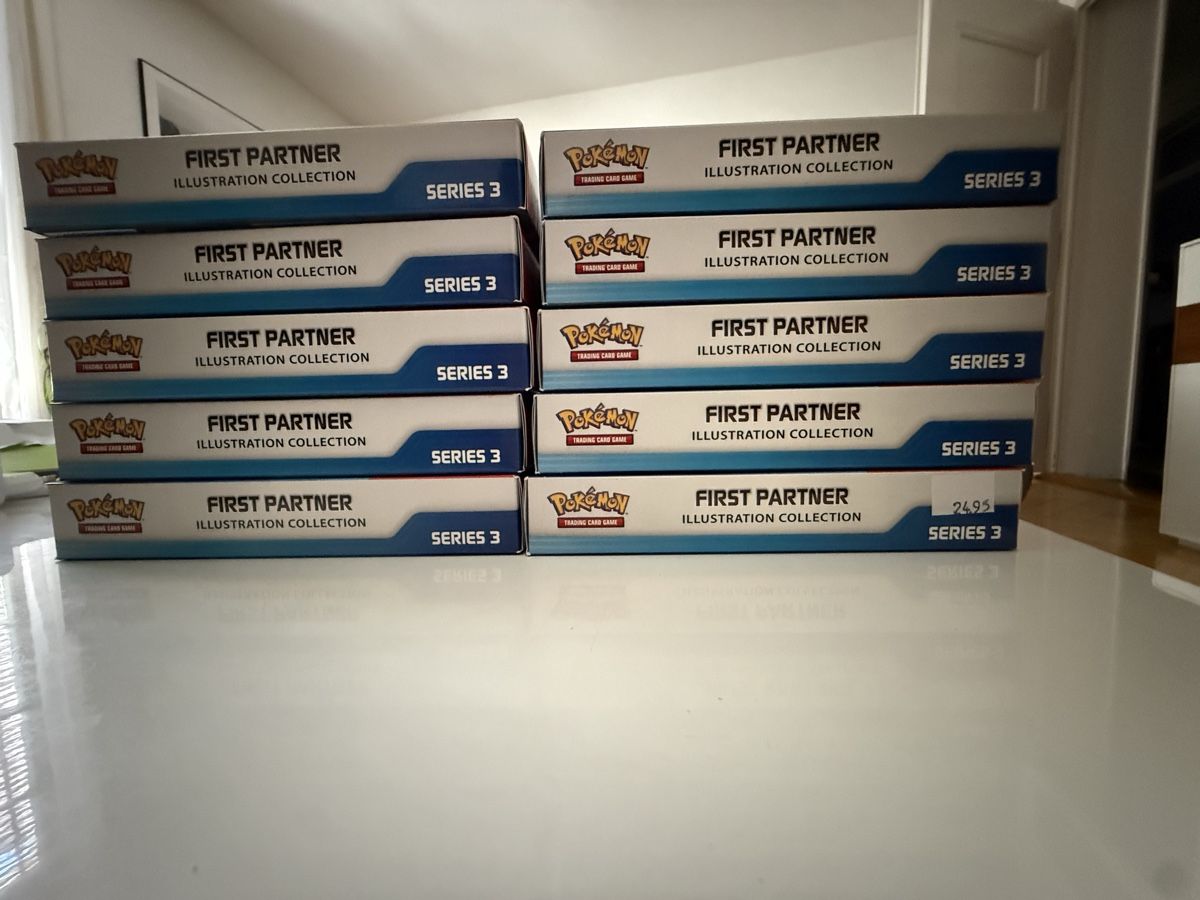 Pokémon Carte collezionabili: Pokemon First partner Illustration Collection series 3 10x – Nuovo e nell'imballaggio originale da Fribourg venduto da Gmtmaster 1