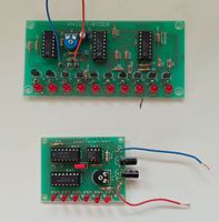 Elektronik Board LED Lauflicht und Knight Rider