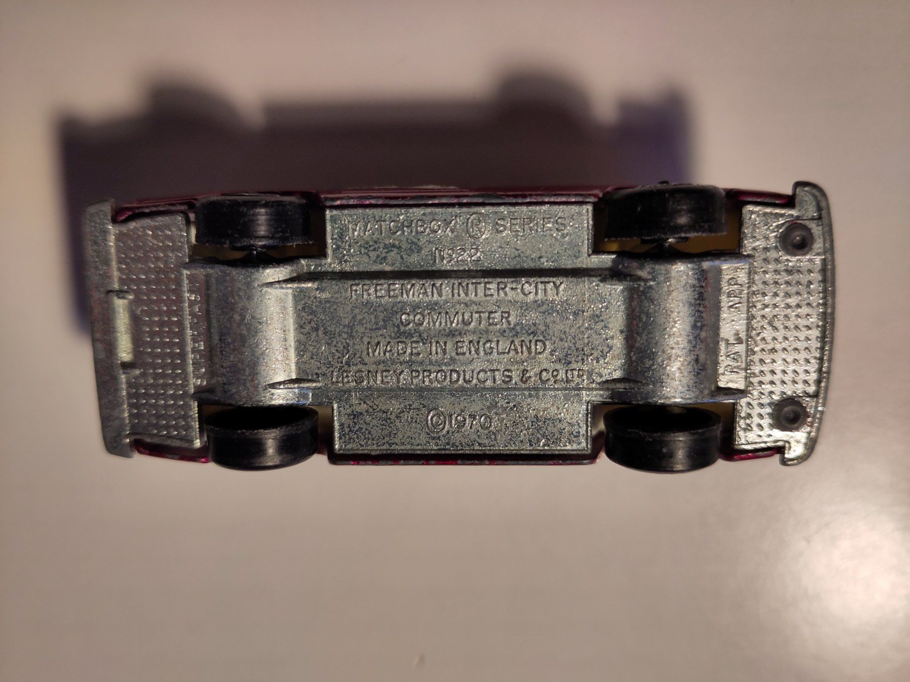 Matchbox Modellini d'auto: Matchbox Freeman Inter-City Commuter – Usato da Bülach venduto da Tiefschlaflos 2
