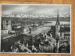 Wunderbare Karte Zürich, 1935