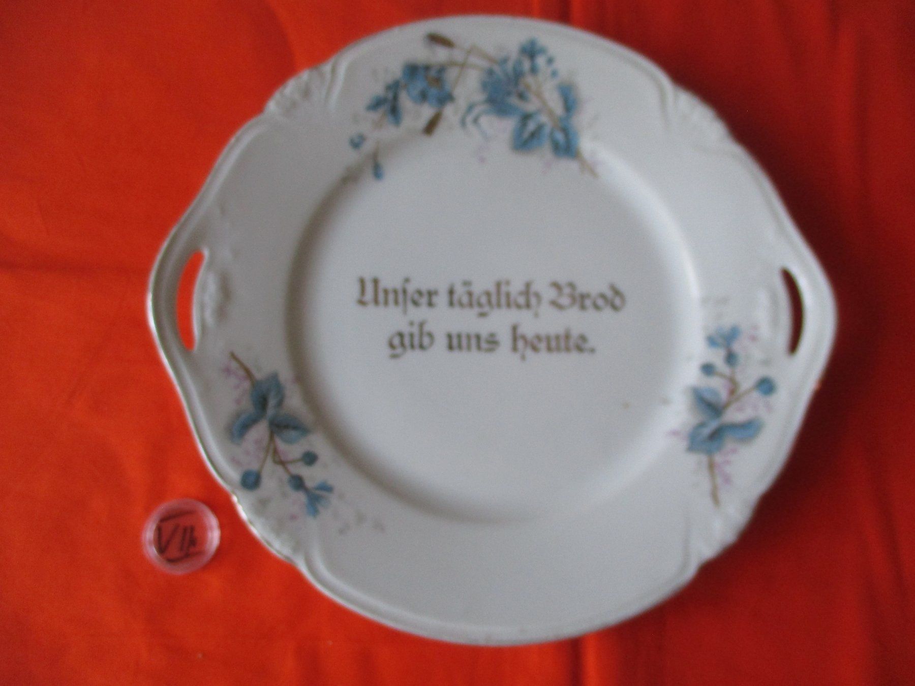 Assiettes: Gebäckteller Langenthal 1908 – D'occasion à Birsfelden par alles-muss-raus