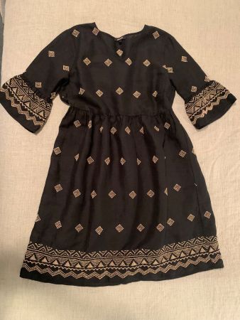 Tunika Kleid Leinen Gr 38
