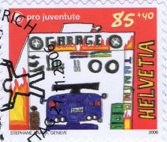 Pro Juventute Serie 2006 auf FDC mit 2 seltenen ABARTEN