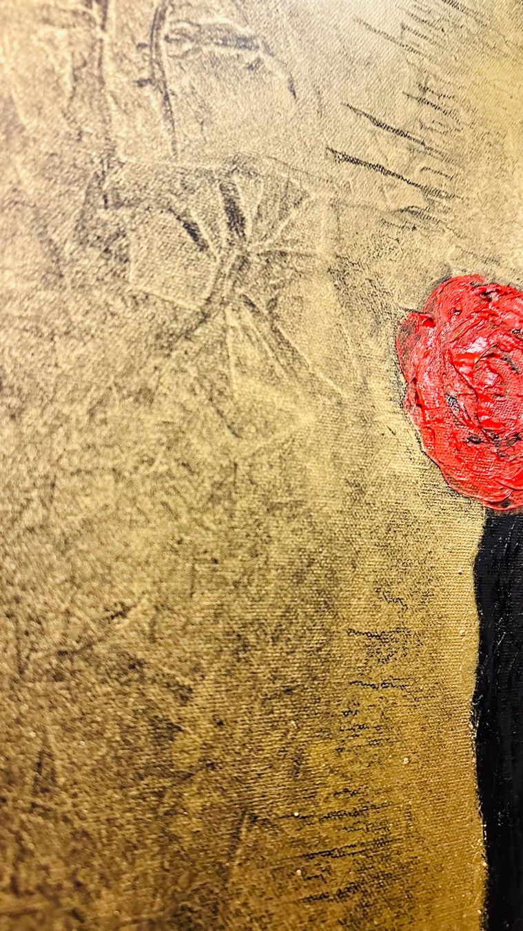 Dipinti: Donna Rosa /Oil Bild/Kunst Doks – Nuovo e nell'imballaggio originale da Beromünster venduto da dok_b8mf 5
