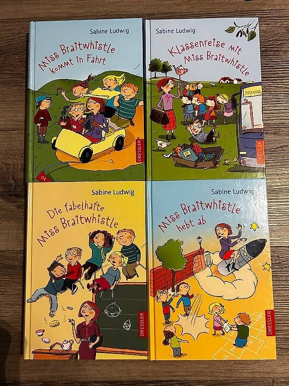 Bücher: 4 Miss Braitwhistle Bücher  – Gebraucht aus Lugnorre von terowa26