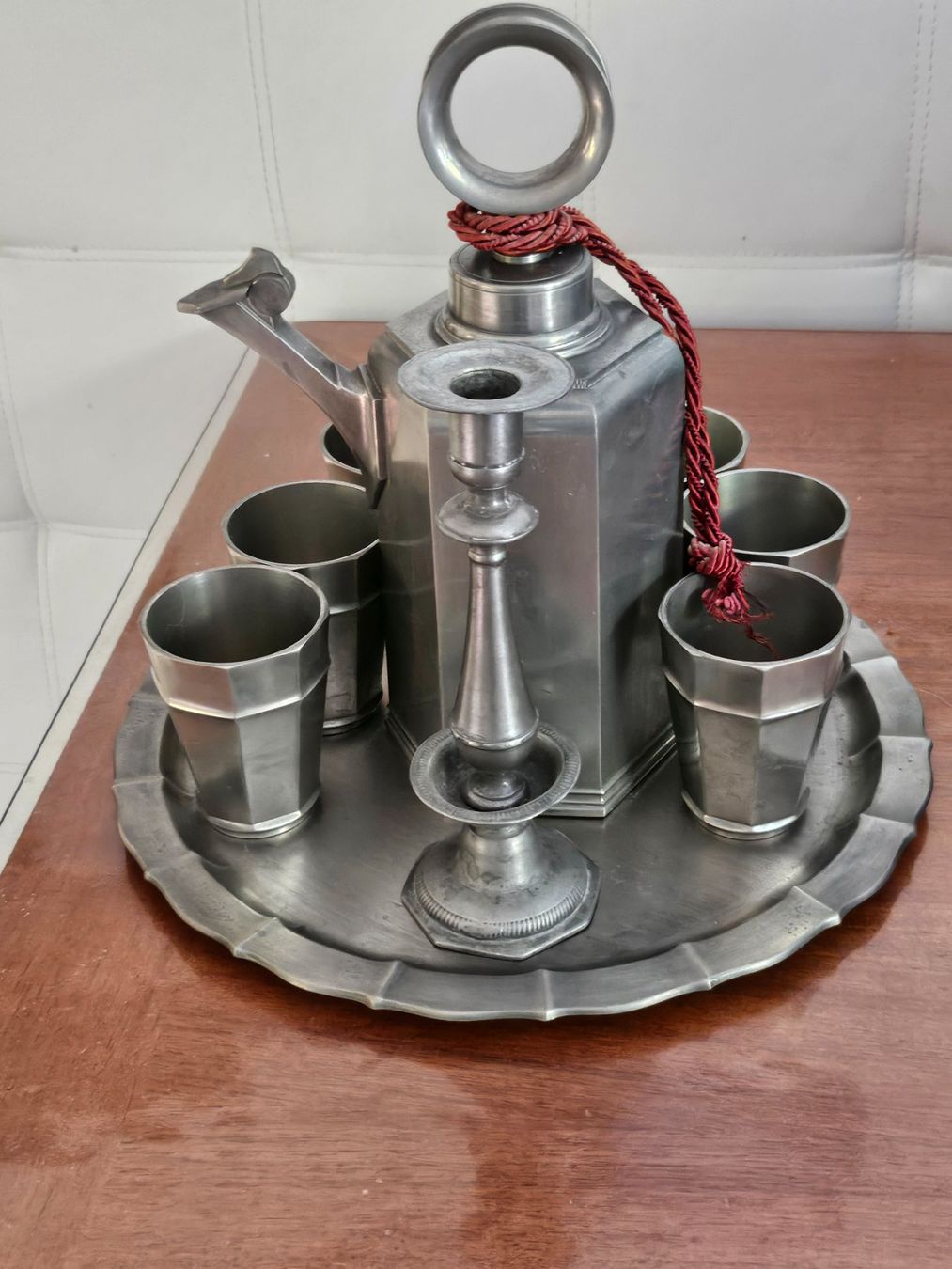 Caraffe: Zinnkann von Bosser Basel – Usato da Basel venduto da lovedragon 1