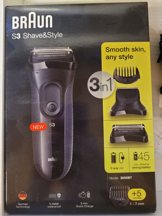 Rasoir électrique Braun S3 (Gebraucht) in Mannens für CHF 6 – mit ...