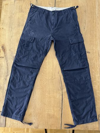 Carhartt WIP Aviation Pant Cargo Hose W32/L30 Dark Navy