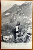 Gruyères - "Lou boebo" - Enfant du Chalet