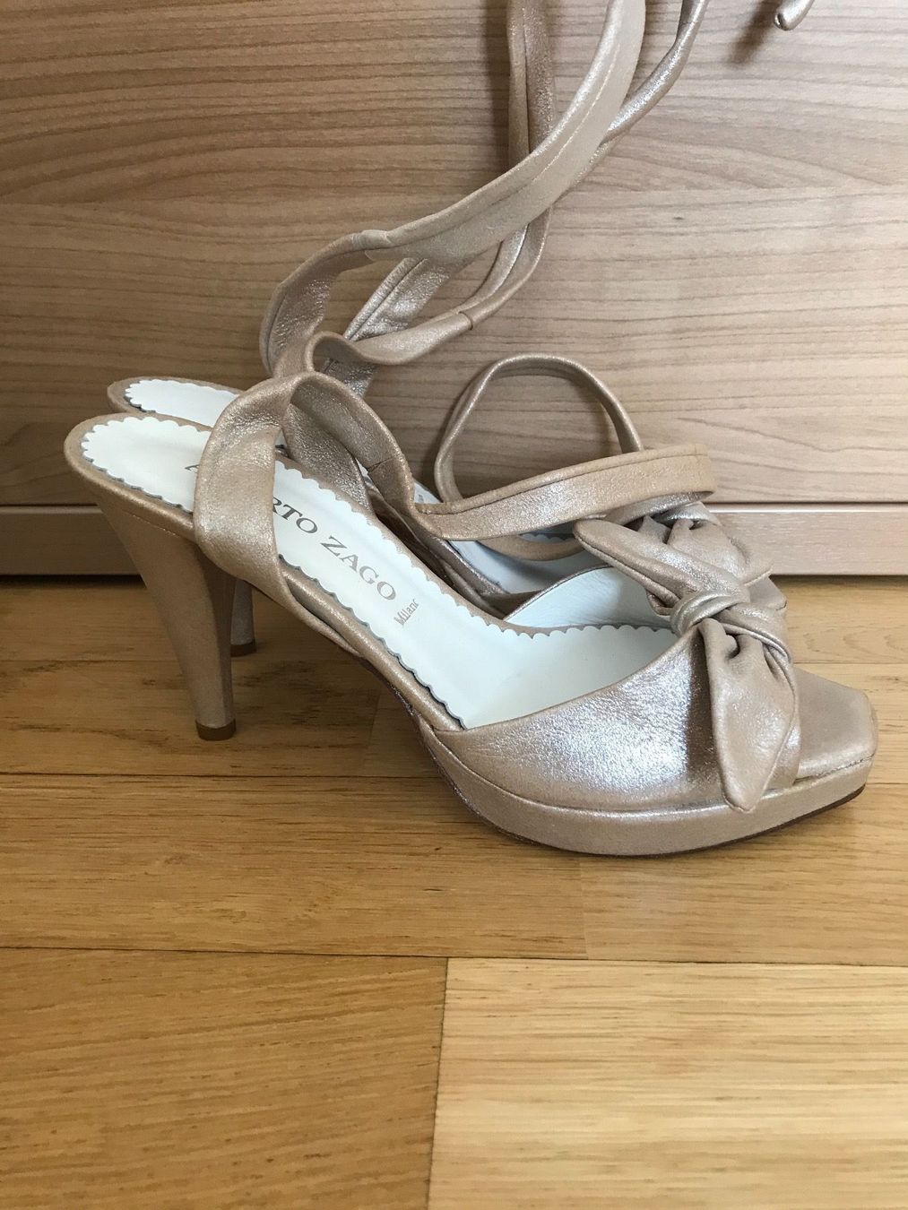 Scarpe da donna: ALBERTO ZAGO PEEPTOES GRÖSSE 38 – Nuovo (secondo la descrizione) da Zürich venduto da schneeflocke303 1