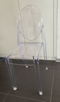 4 transparente  Esszimmer-Stühle (Ghost-Stil)