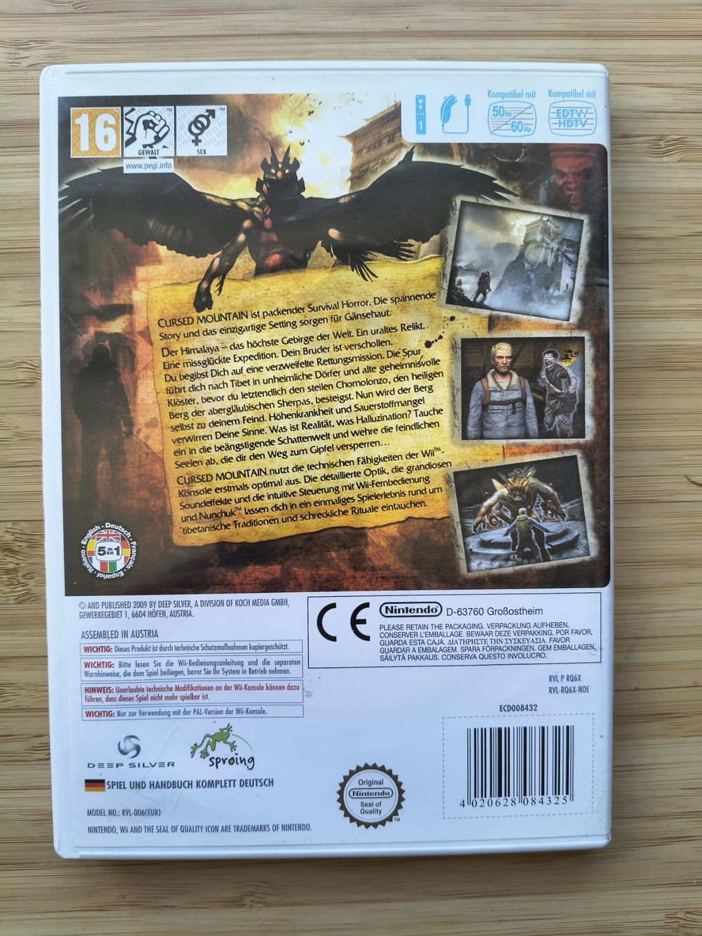Giochi: Cursed Mountain (WII) – Usato da Riedholz venduto da ste_96cd 1