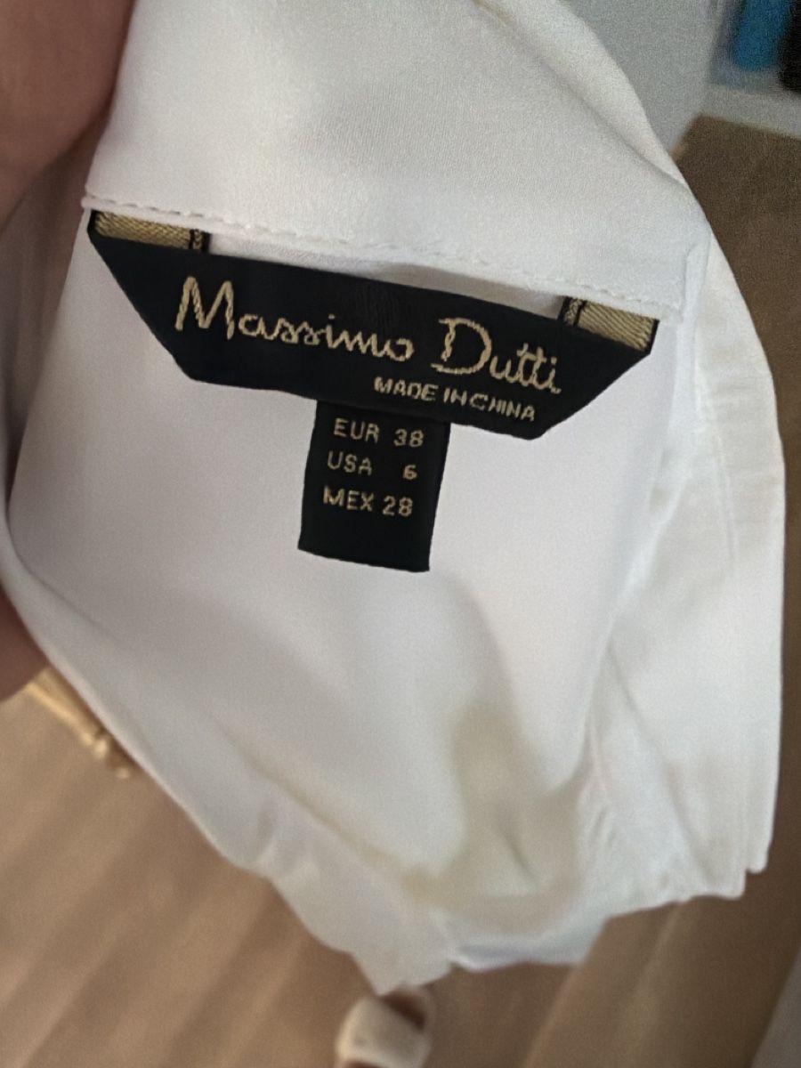Massimo Dutti Camicette: Chemisier Blanc Massimo Dutti – Usato da Adliswil venduto da jas_5s8n 4