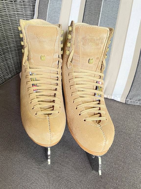 Graf Schlittschuhe: Schlittschuhe Graf Edmonton beige – Gebraucht aus Wallbach von mca_xf5s 1