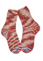 Socken, handgestrickt, Grösse 44/45, neu (ungelaufen)