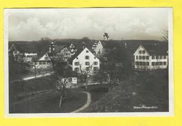 25.2.192? Maschwanden ZH/altes, unverbauts Dorfbild/Schulhus