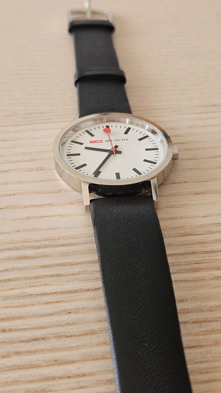 Mondaine Orologi: Mondaine SBB CFF Armbanduhr – Usato da Cormondrèche venduto da ohawa 5