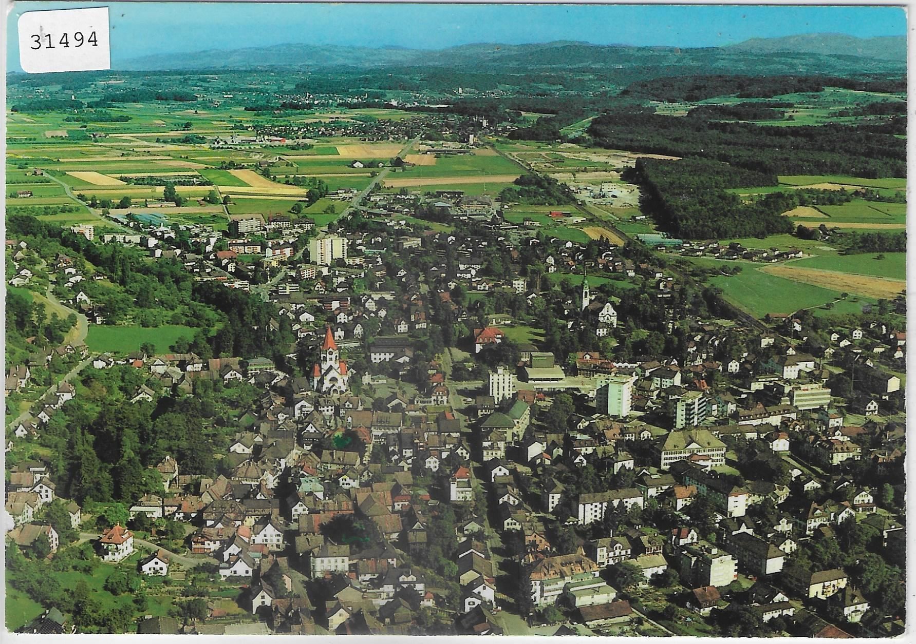 Cartoline postali: Flugaufnahme Weinfelden TG – Usato da Ettingen venduto da Kartenplanet
