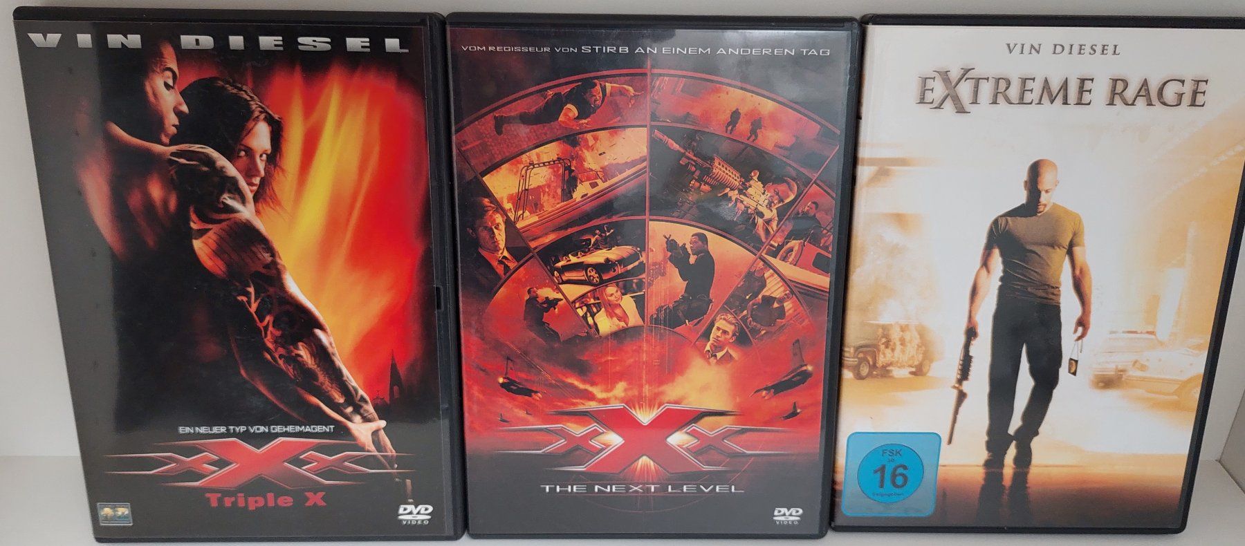 Tutti i DVDs: 3 DVD mit Vin Diesel / Ice Cube – Usato da Münchenbuchsee venduto da mummeli