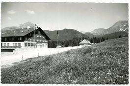 AK Les Paccots, Hôtel de l'Ermitage 1970, gel. nach Canobbio