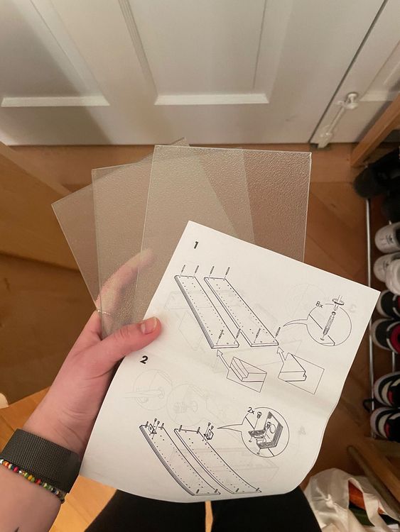 IKEA Wandregal BJÖRKEN holzig Kaufen auf Ricardo
