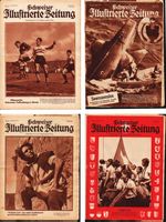 Plakat Rationenkarte + Schweizer Illustrierte ab 1933