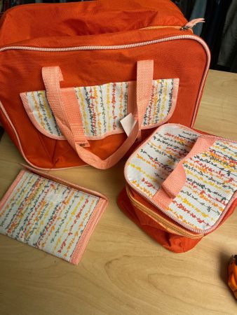 Neue Kinder Tasche mit Geldbörse und kl. Tasche