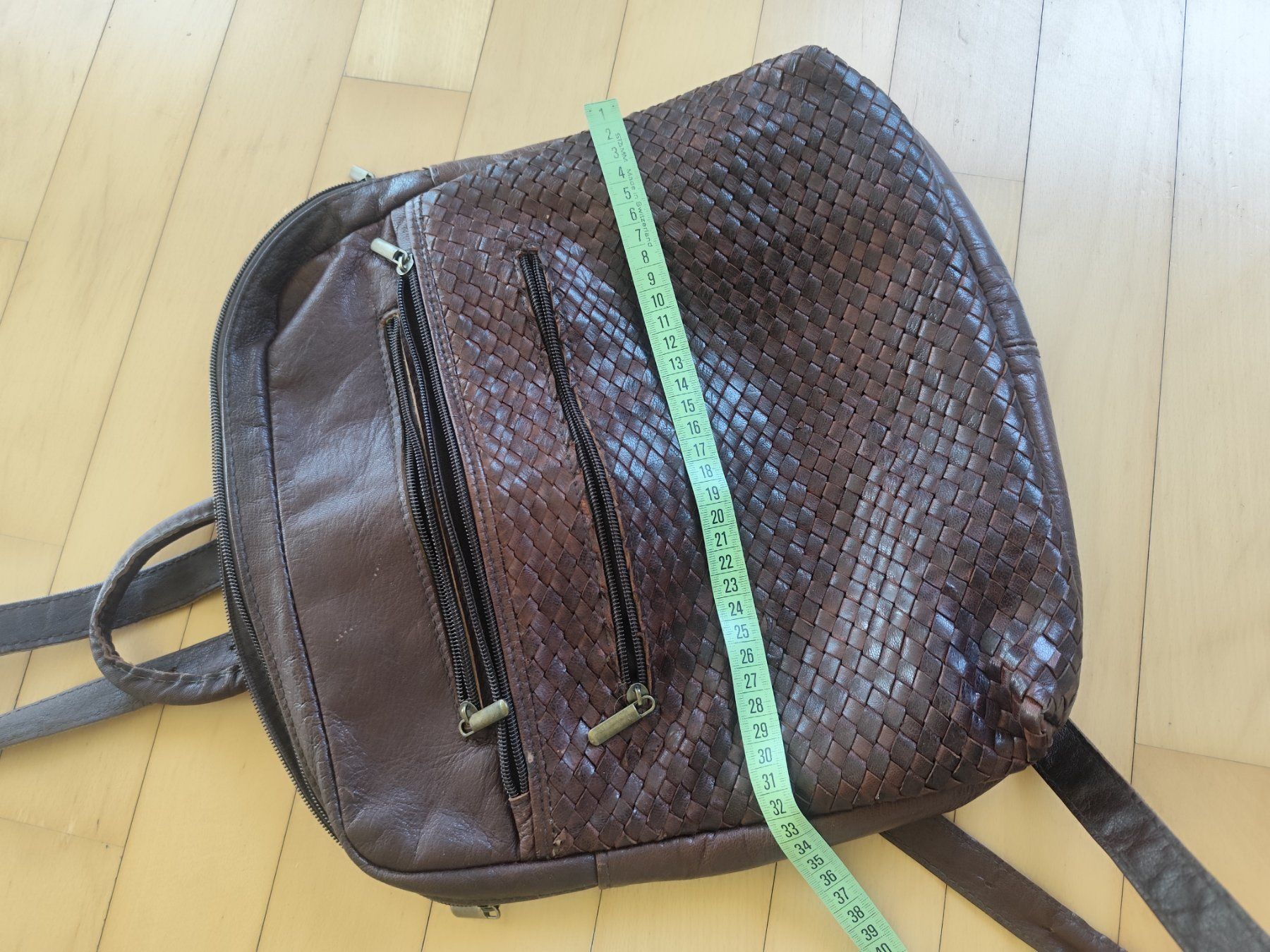 Zaini: Echter Leder Rucksack Braun, Vintage – Usato da Zürich venduto da Claudia_Zueri 1