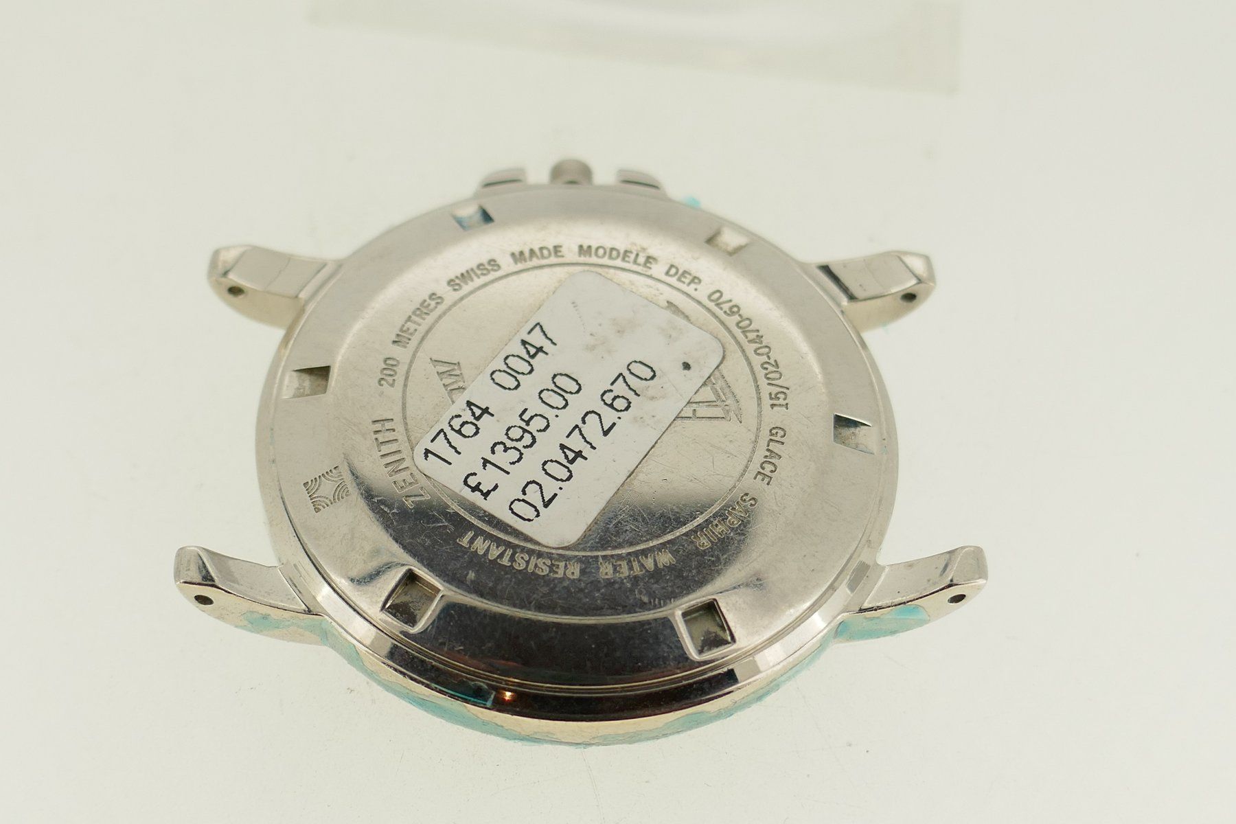 Zenith Orologi: Zenith Rainbow Gehäuse 38 mm – Nuovo (secondo la descrizione) da Schaffhausen venduto da swisswatches-andmore 2