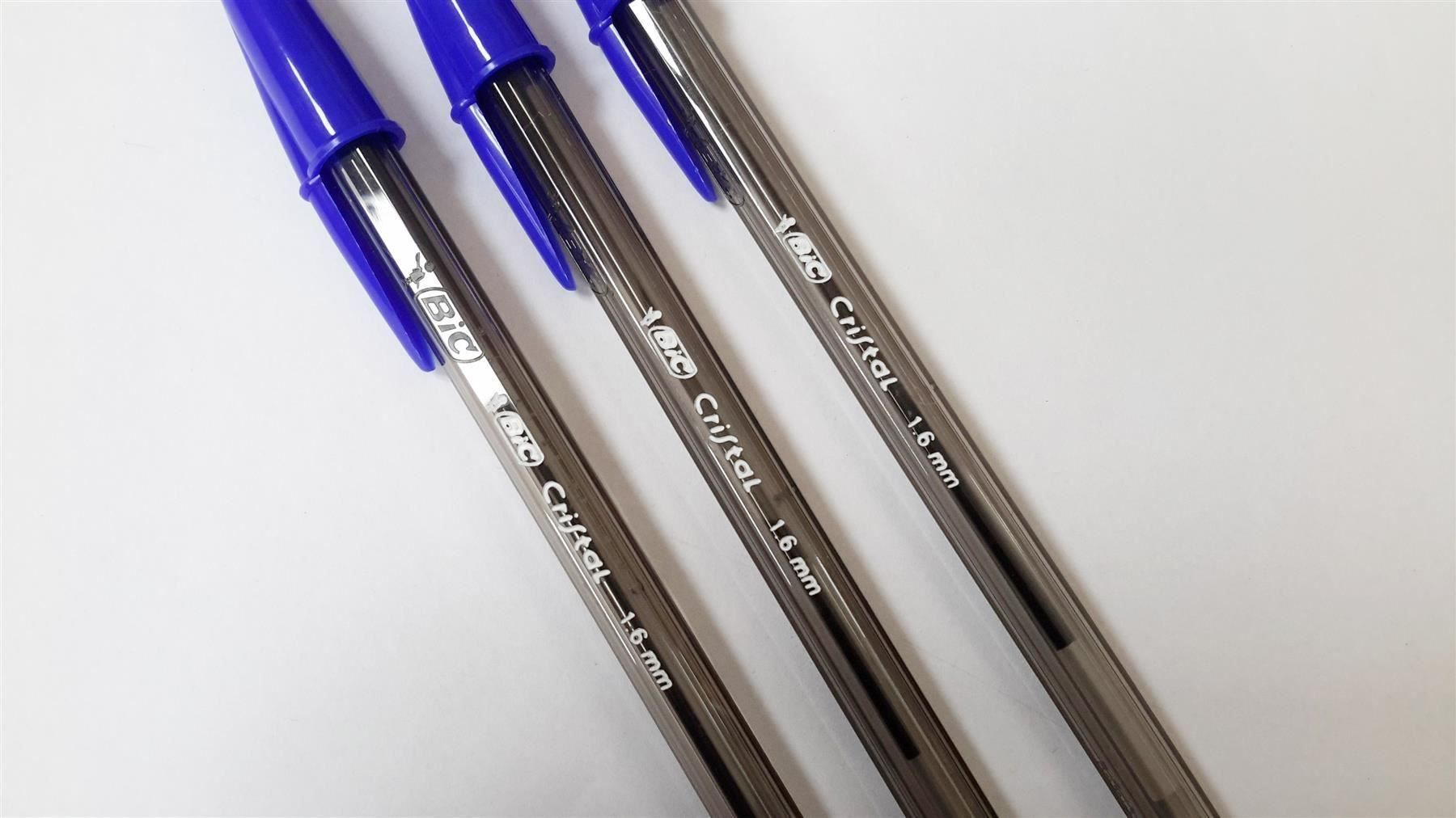 Stifte & Marker: Kugelschreiber, 3er, BIC Cristal blau – Neu und originalverpackt aus St. Gallen von cointec 2