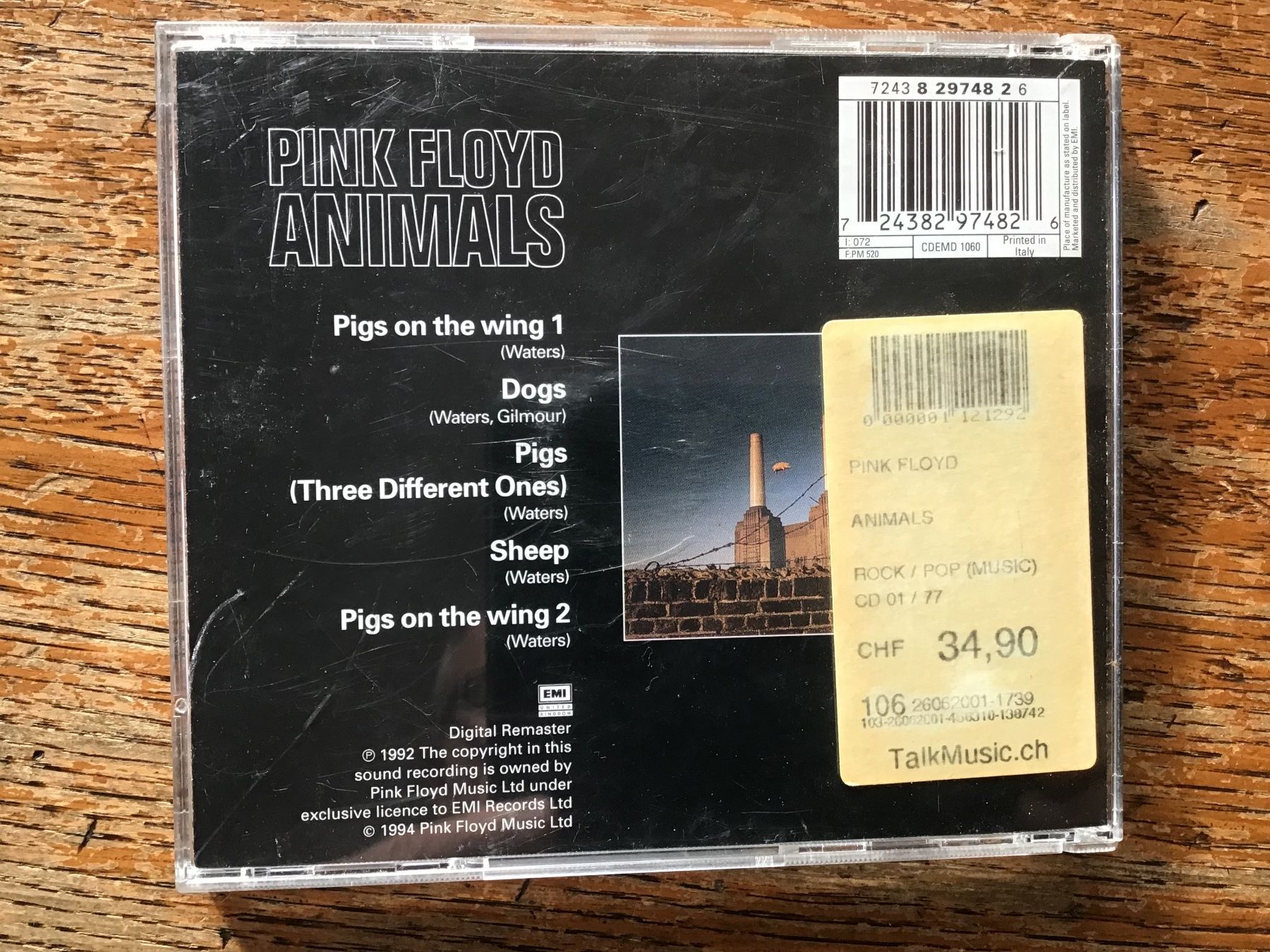 CDs: CD The Pink Floyd – D'occasion à Fully par Ruby97 2