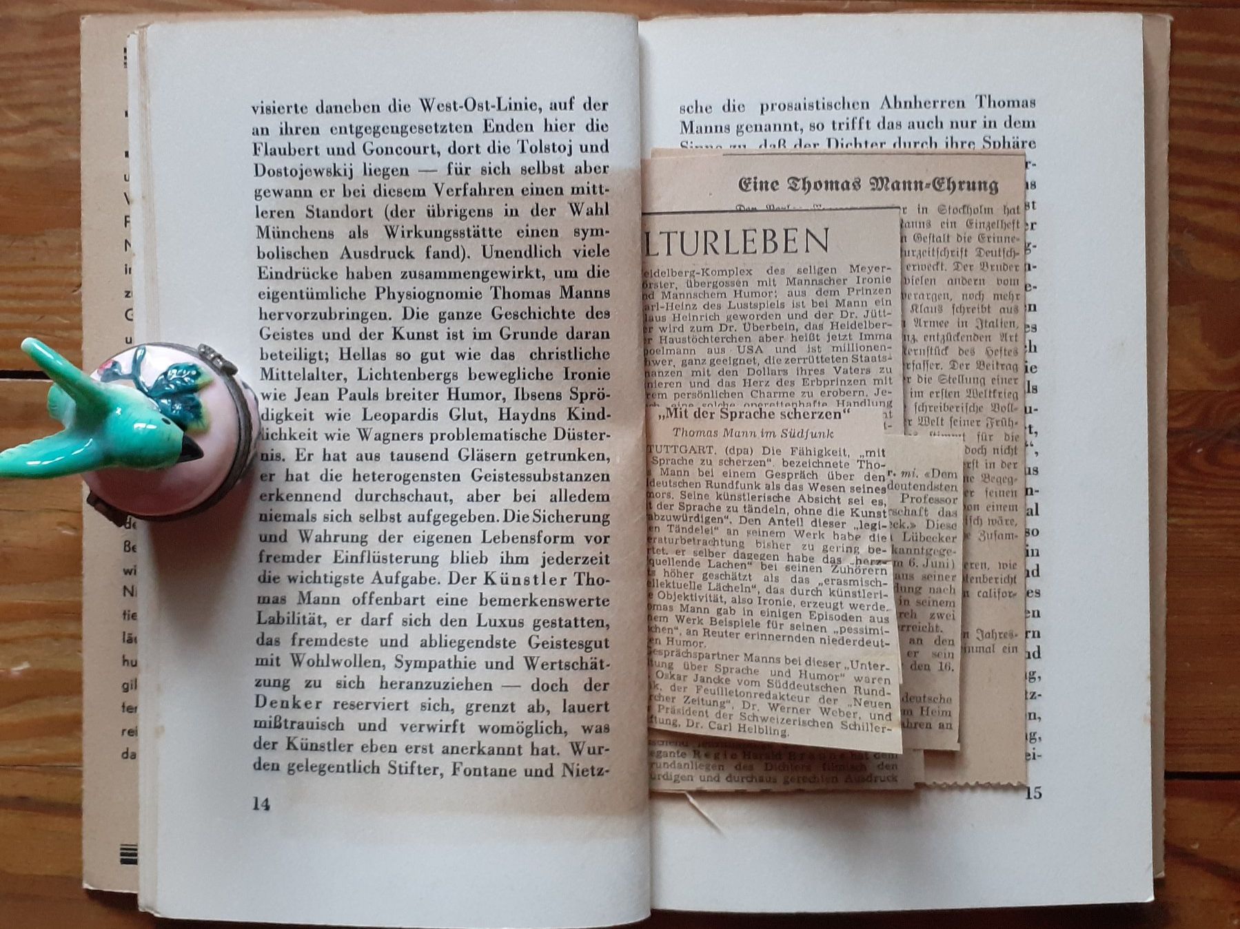 Libri: Thomas Mann  zum sechzigsten Geburtstag von Will Schaber – Usato da Basel venduto da Luge 4