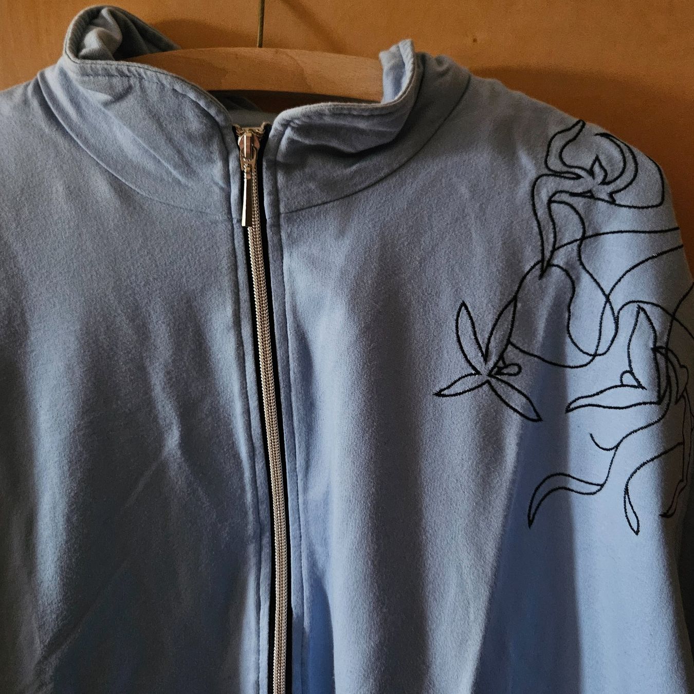 Giacche: Trainerjacke, 100% Baumwolle, Grösse 46 – Usato da Uster venduto da Sonnenblume212 3