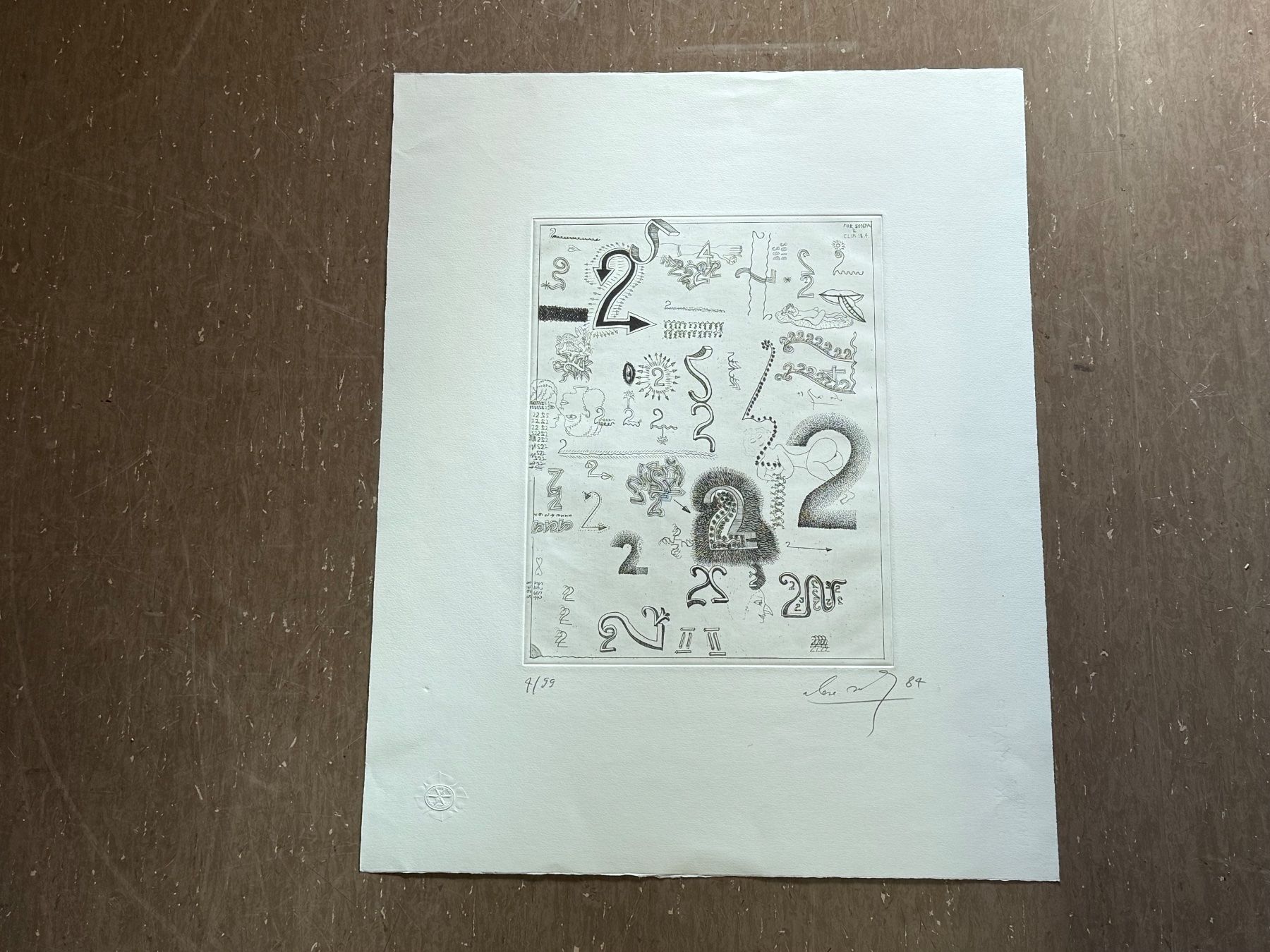 Grafica & Litografie: Alex SADKOWSKY Radierung signiert/nummeriert – Usato da Bern venduto da Jwpm66