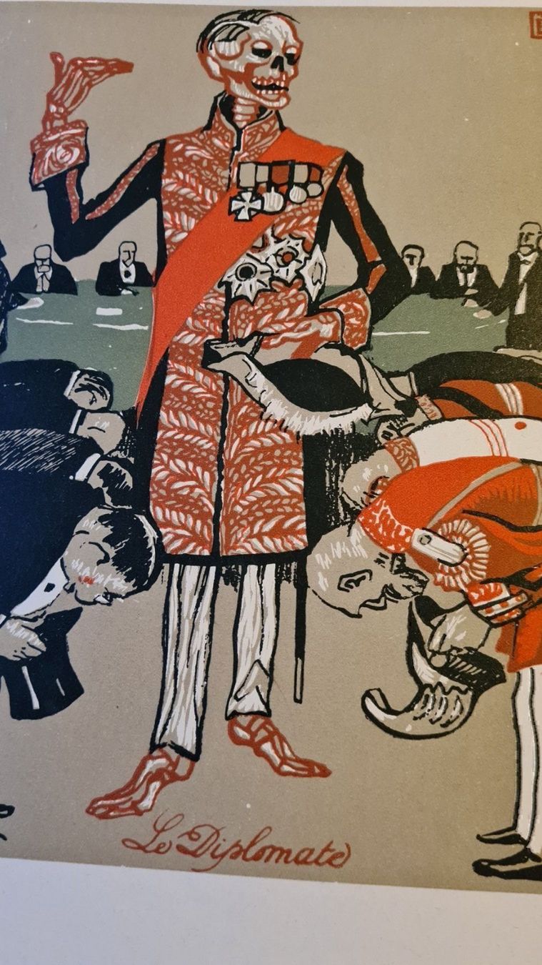 Poster & Bilder: Edmond Bille Farblithografie "un dance – Gebraucht aus Emmenbrücke von Kunstankaufverkauf9 4