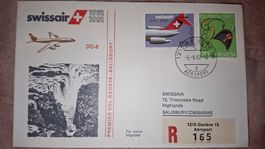 Swissair Geneve - Salibury 06.08.1982